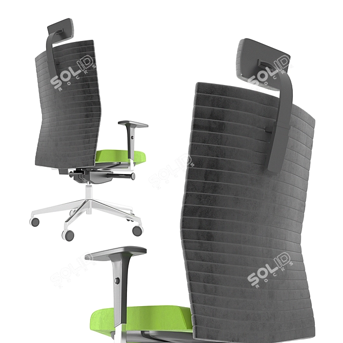 Elegant Office Chair: Element 430 3D model image 2