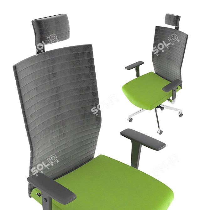 Elegant Office Chair: Element 430 3D model image 3