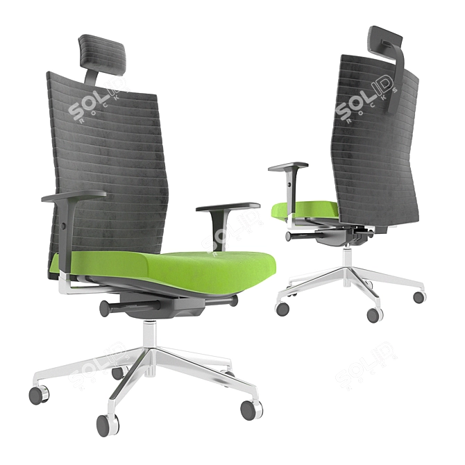 Elegant Office Chair: Element 430 3D model image 5