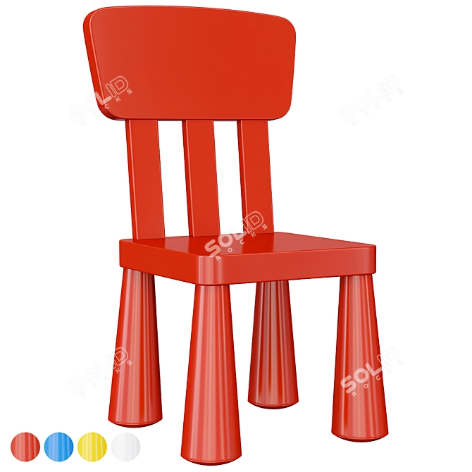 Mammut Kids Chair | 3D Model 3D model image 1