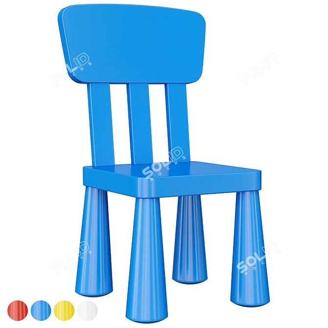 Mammut Kids Chair | 3D Model 3D model image 2