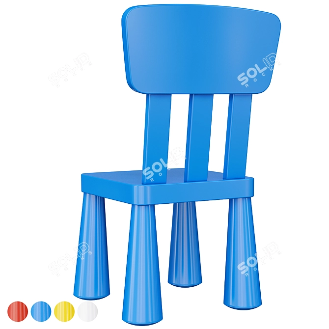 Mammut Kids Chair | 3D Model 3D model image 3