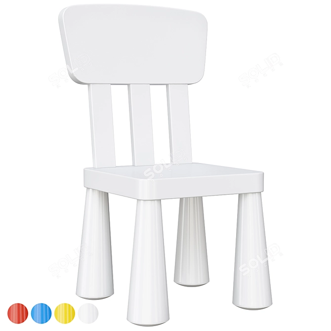 Mammut Kids Chair | 3D Model 3D model image 5