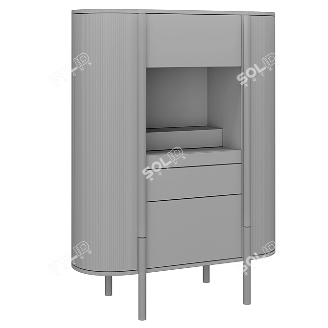 Tarantino Manhattan Bar Furniture 3D model image 4