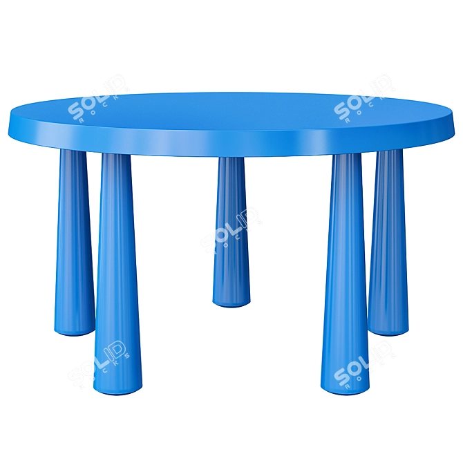 Mammut Children's Round Table 3D model image 1