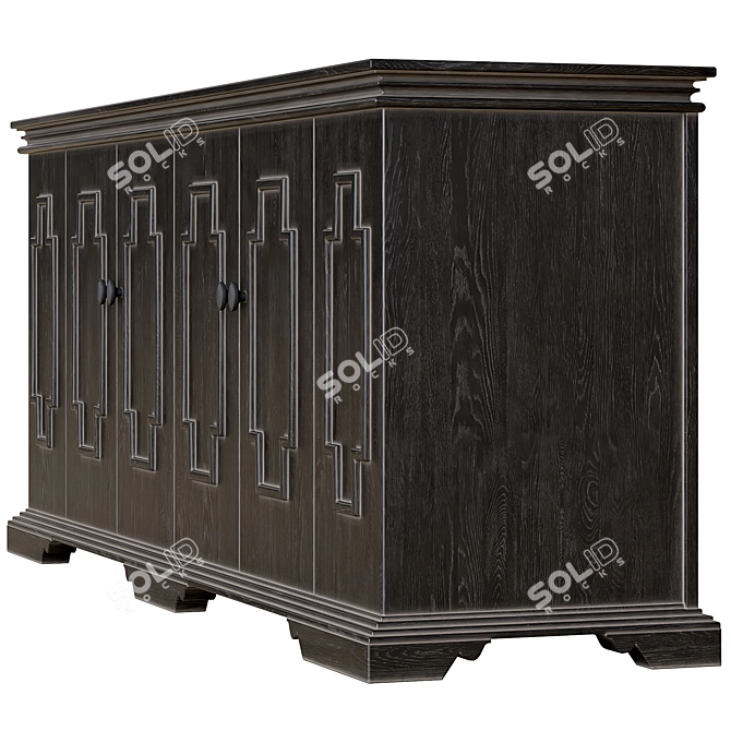 Modern Dovetail Belle Sideboard - 85 3D model image 3