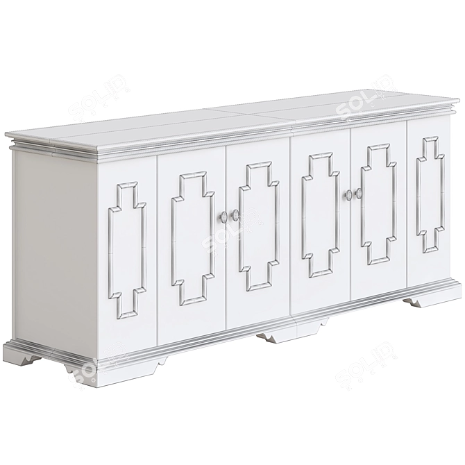 Modern Dovetail Belle Sideboard - 85 3D model image 4