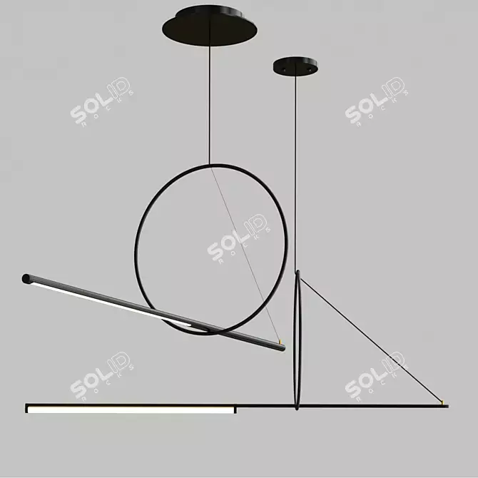 SIRIS Collection 2013 Design Lamp 3D model image 2