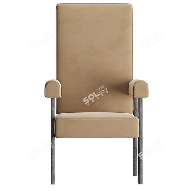 Milo High Chair 3D Model 3D model image 3