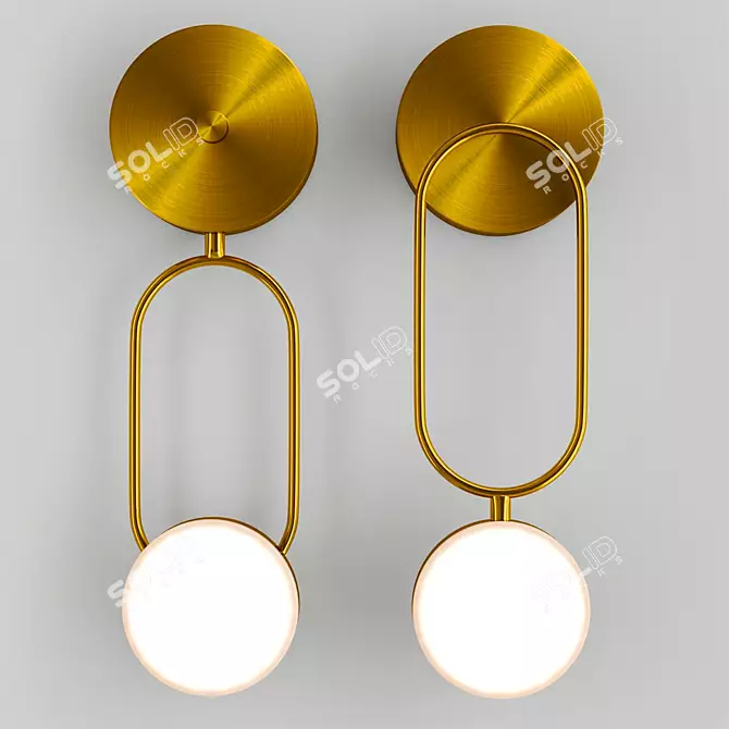 RODNY Collection Modern Design Lamp 3D model image 2