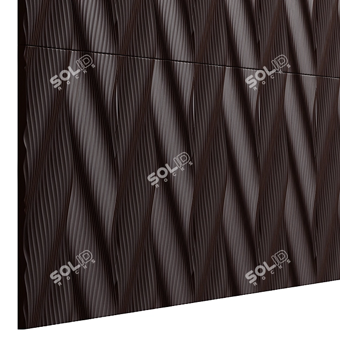 Versatile 3D Panel Design 3D model image 3