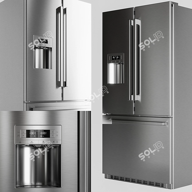 Bosch Appliance 04: Compact, Efficient, Polished 3D model image 3