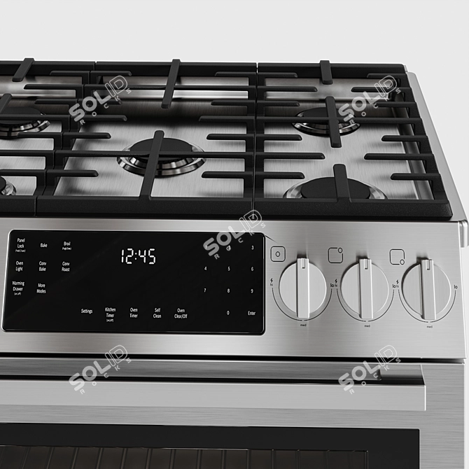 Bosch Appliance 04: Compact, Efficient, Polished 3D model image 4