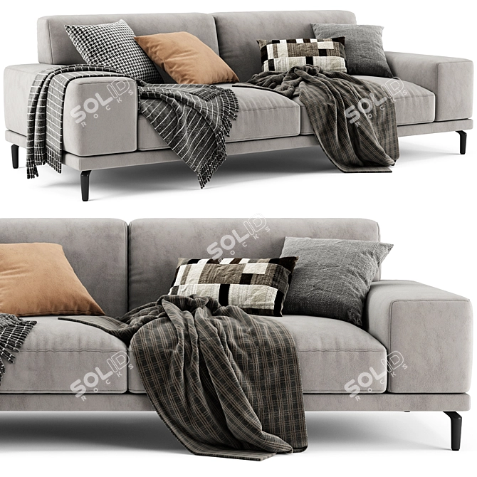 Modern Ditre Italia Blake Sofa 3D model image 1