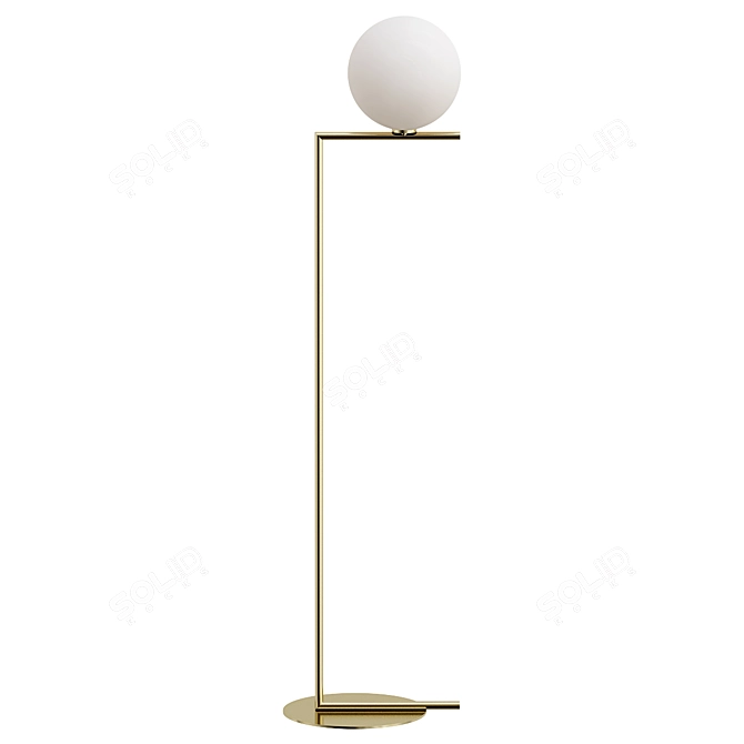 Modern IC Lights F2 Floor Lamp 3D model image 1