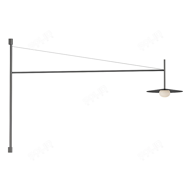 Vibia Tempo Wall Lamp 3D model image 1