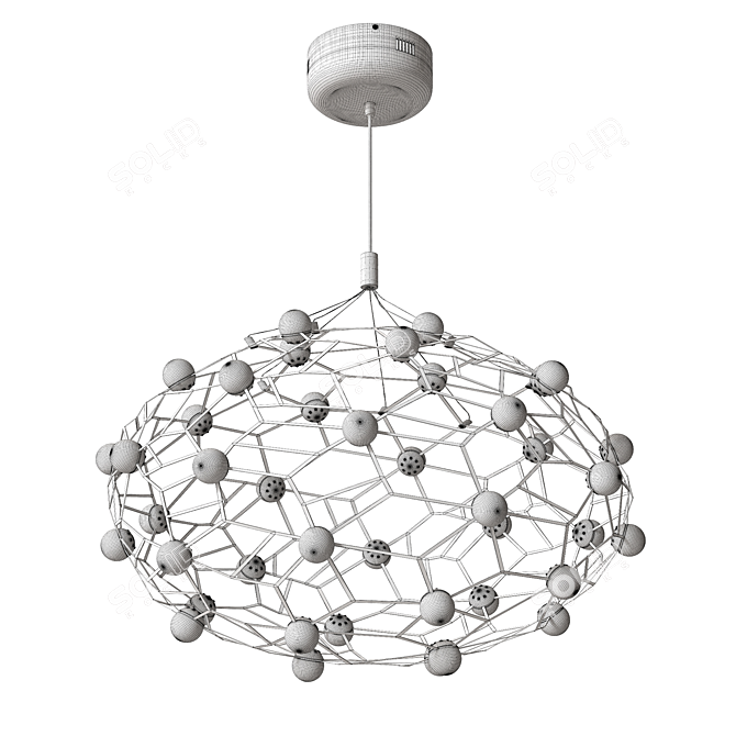 Freya Sheila LED Pendant Light 3D model image 6