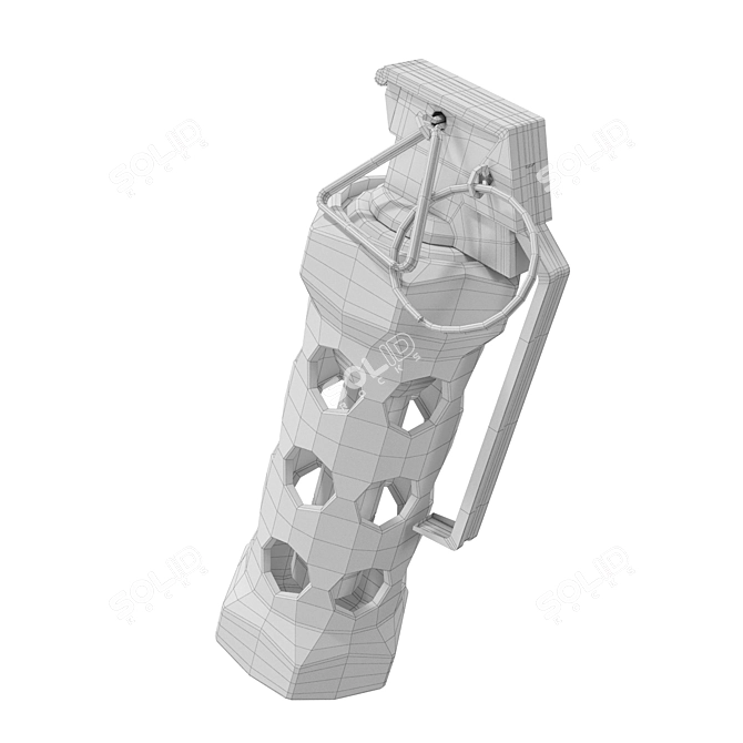 High-Quality Stun Grenade Model 3D model image 4