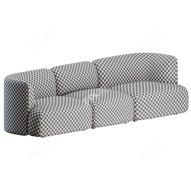 Wendelbo Panorama Modular Sofa 02 3D model image 2