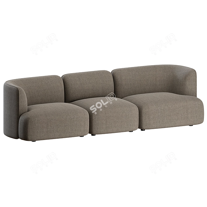 Wendelbo Panorama Modular Sofa 02 3D model image 4