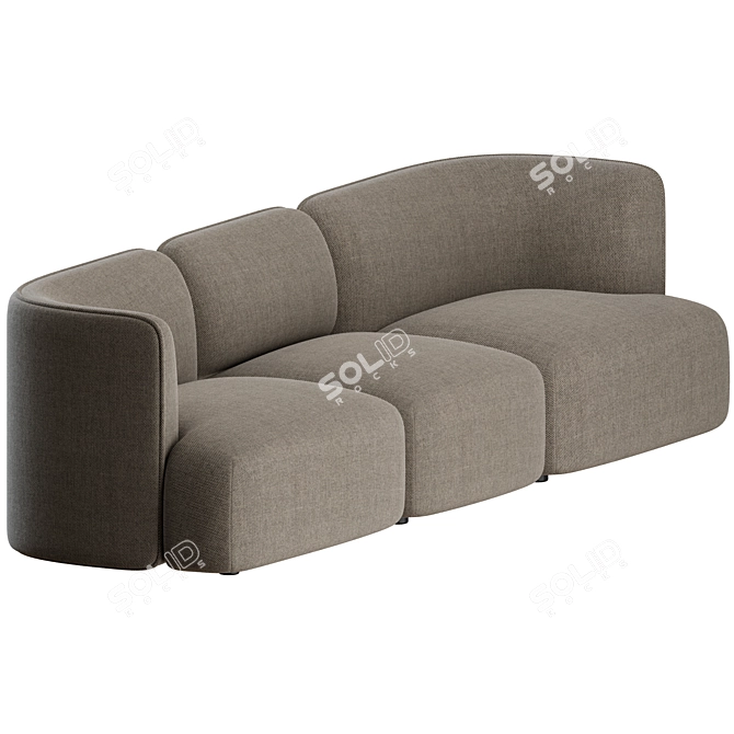 Wendelbo Panorama Modular Sofa 02 3D model image 5