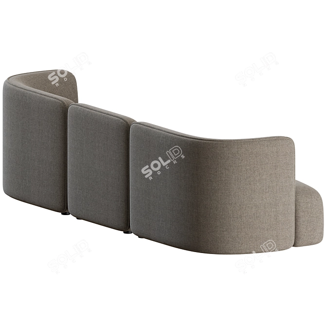 Wendelbo Panorama Modular Sofa 02 3D model image 6