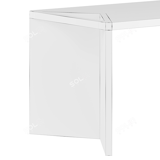 Minimalist Y-TABLE by Furniture 3D model image 4