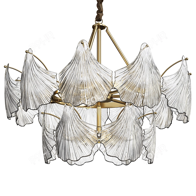 Sleek Modern Stefani Design Lamp 3D model image 1