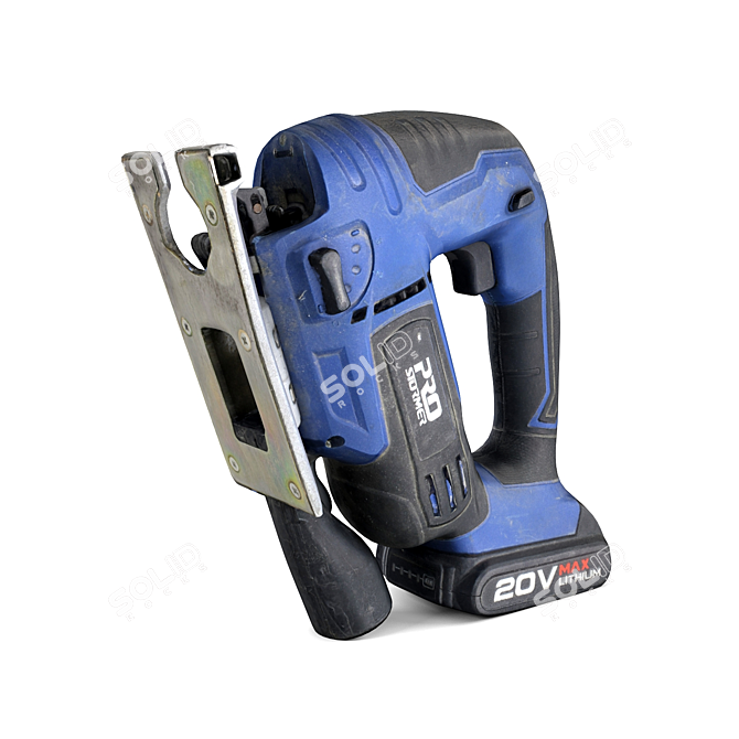 Cordless Jigsaw Set - Dual Textures 3D model image 1