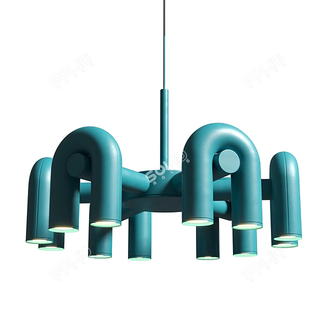 Modern Cirkus Chandelier Large 3D model image 4