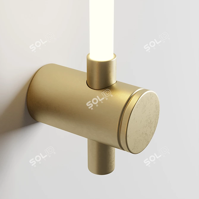 Sleek Wall Light Collection 3D model image 5