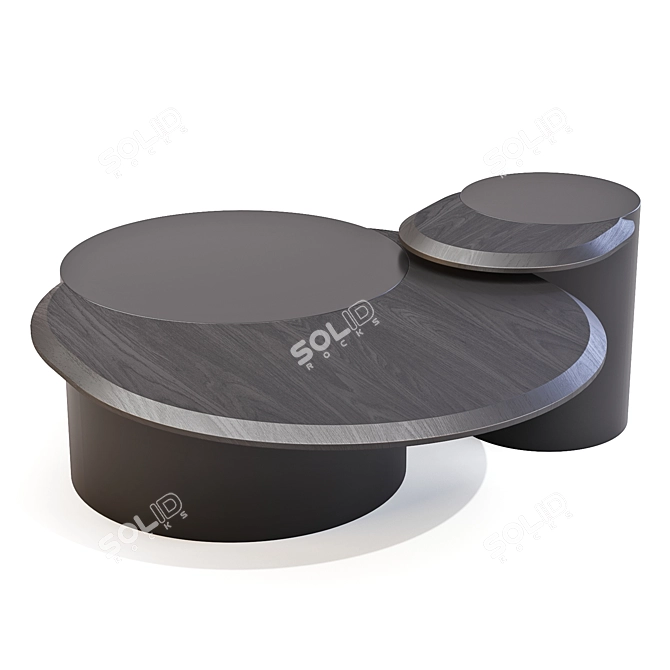 SBW Australia: Josef Coffee/Side Table 3D model image 1