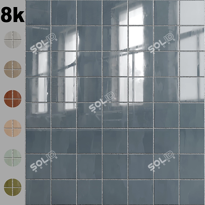 Ultra HD Avoca Tile Set 3D model image 1