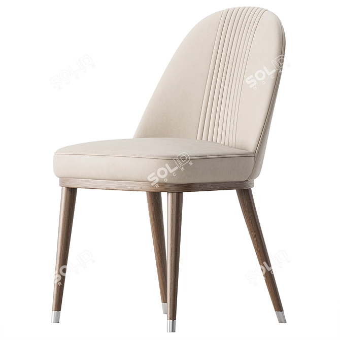 Modern Cocoon Dining Chair in 2021 3D model image 2