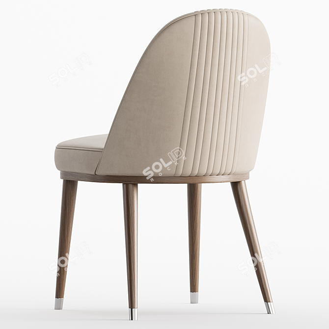 Modern Cocoon Dining Chair in 2021 3D model image 3