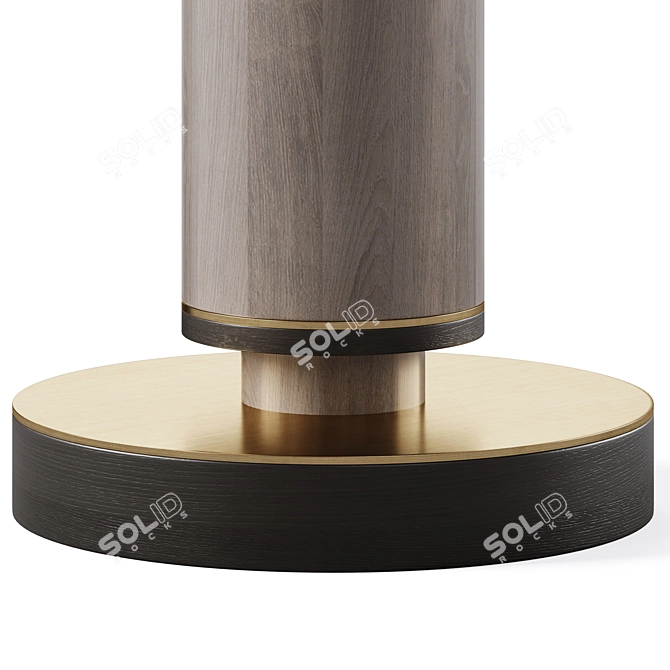 Sleek Berlin Side Table 3D model image 3