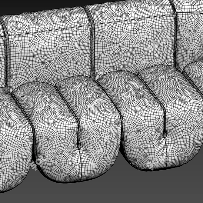 Luxurious de Sede DS-707 Sofa 3D model image 3