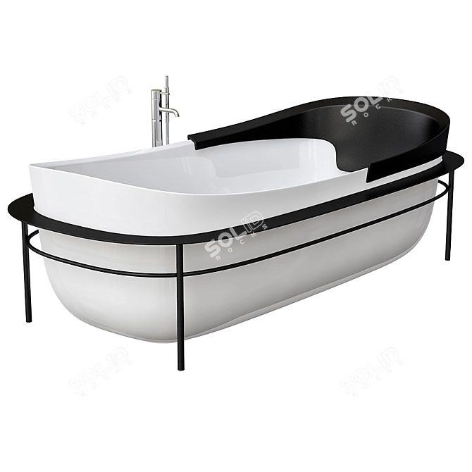 Elegant Simonini Tile & Bath 3D model image 3