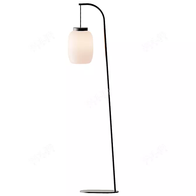 Modern Floor Lamp MISKO F 3D model image 1