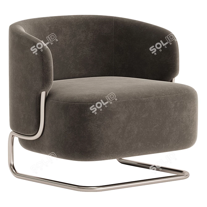Modern Marabu Armchair Design 3D model image 2