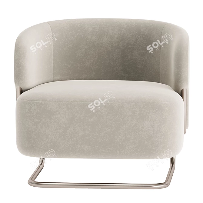 Modern Marabu Armchair Design 3D model image 5