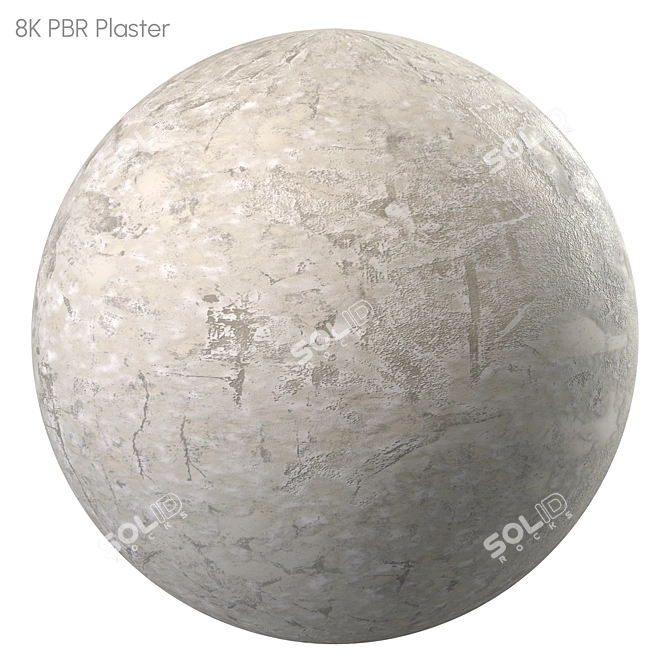 Ultimate Decorative Plaster Material Pack 3D model image 2