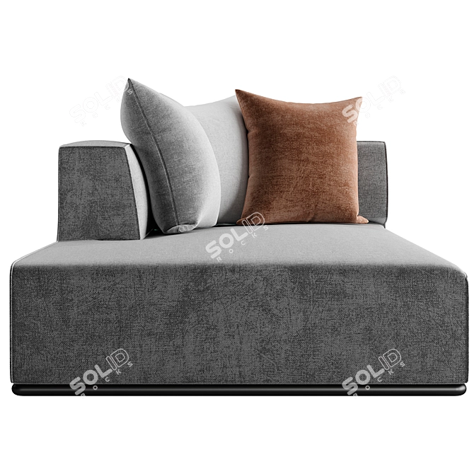 Perry_02 2015 Modern Sectional Sofa 3D model image 2