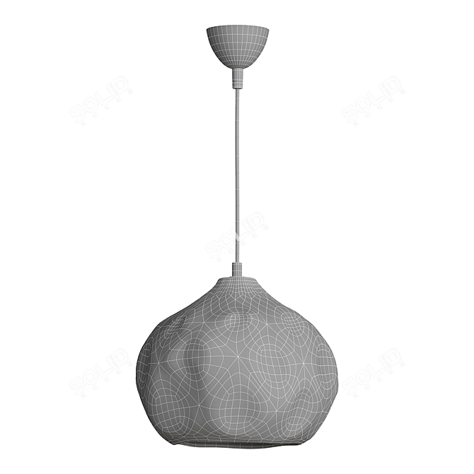 Organic Pendant Light Fixture: Ellos Home 3D model image 2