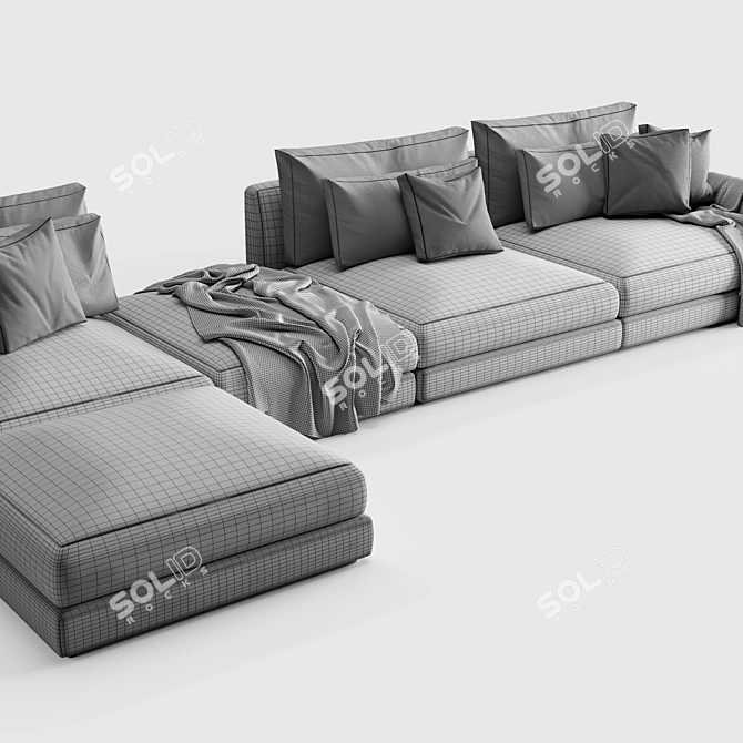 Modernistic Casamania Horm Ellington Design 3D model image 6