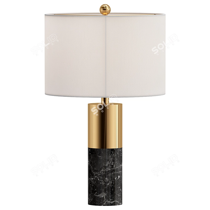 Modern Lamp Model for VRay 3D model image 1