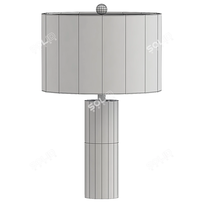 Modern Lamp Model for VRay 3D model image 2