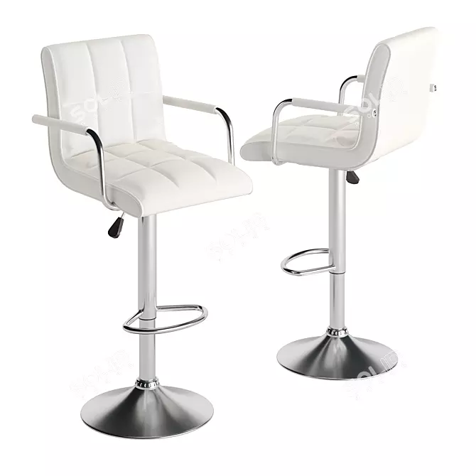 Kruger APM WX-2318C Bar Stool 3D model image 1