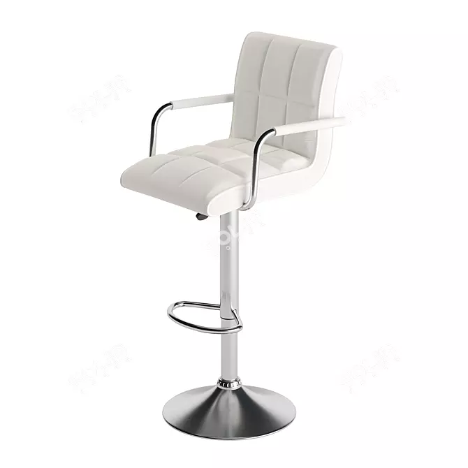Kruger APM WX-2318C Bar Stool 3D model image 4