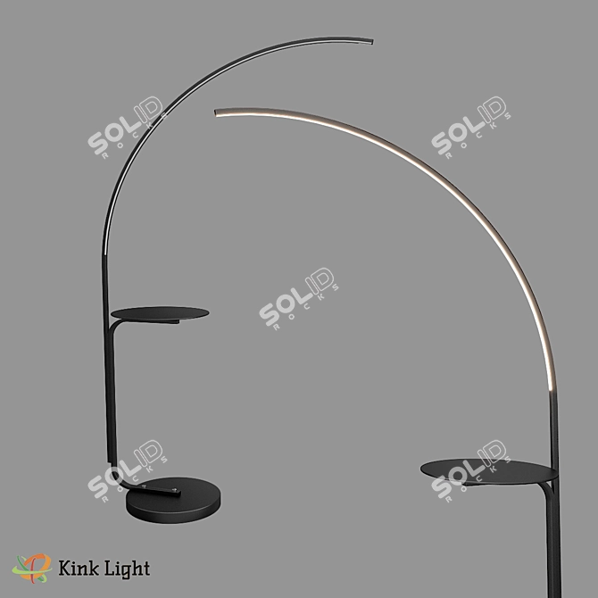 Asen 08417,19 Floor Lamp 3D model image 1